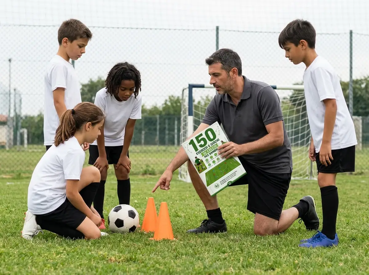 150 Esercizi e Giochi di Calcio per Bambini